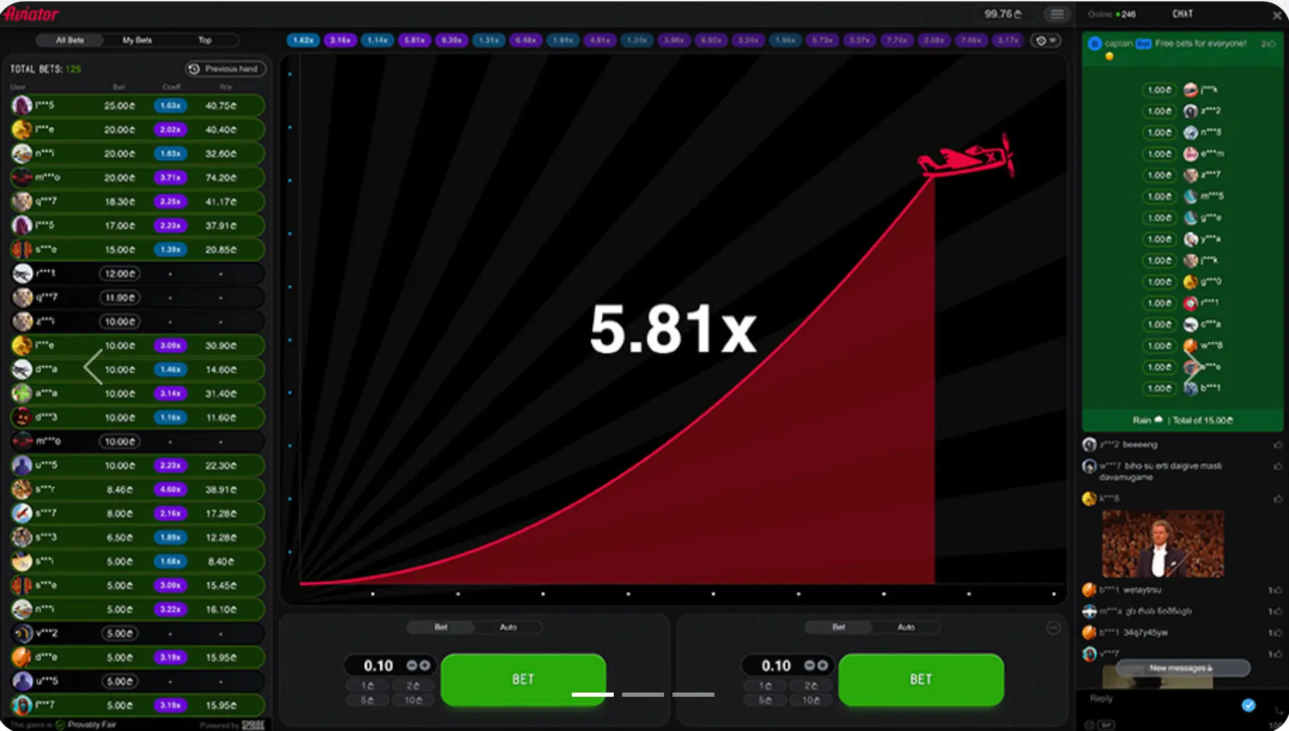 Aviator краш-игра в 1Win